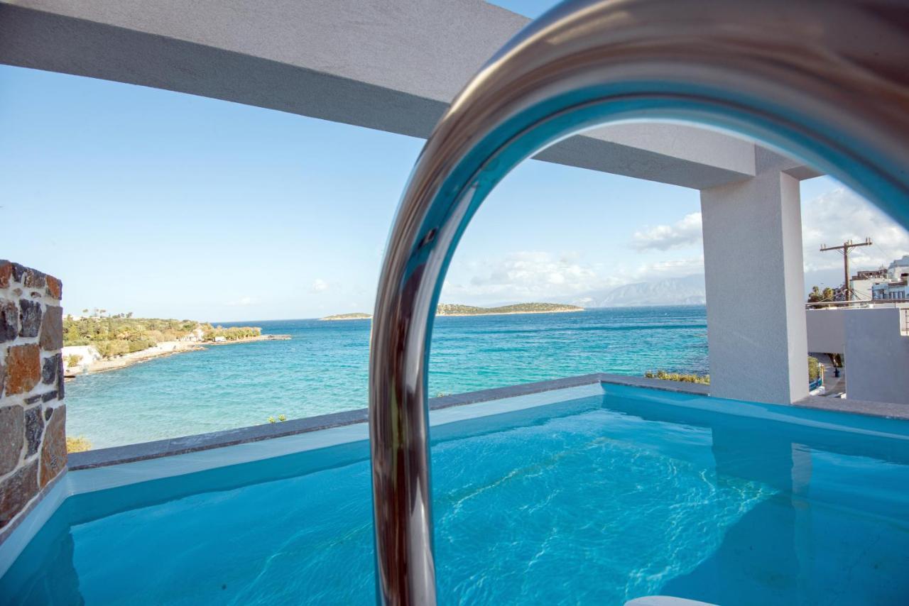 Ammos Lux Apartments Crete Agios Nikolaos Exterior foto